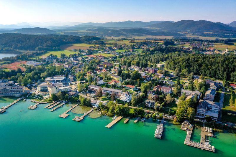 Pension Agnes Sankt Kanzian am Klopeiner See Exteriör bild